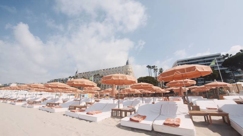 Copal Beach, plage prestigieuse à Cannes la Croisette pour l'organisation de vos évènements dans les Alpes Maritimes